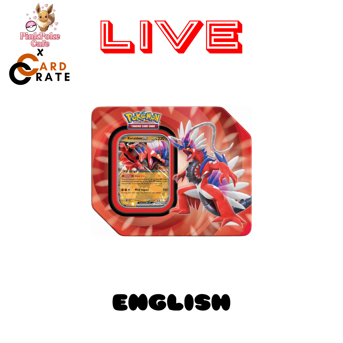 Paldea Legends Tin (LIVE)