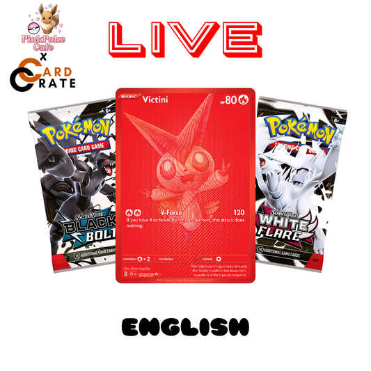 Black Bolt & White Flare Booster Packs (LIVE)