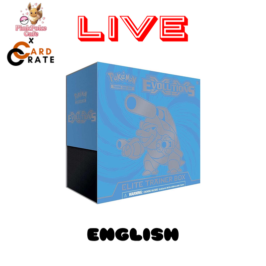 XY Evolutions Elite Trainer Box (LIVE)