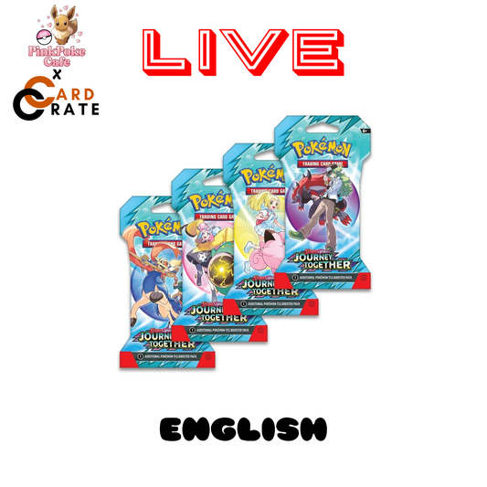 Journey Together Sleeved Booster Pack (LIVE)