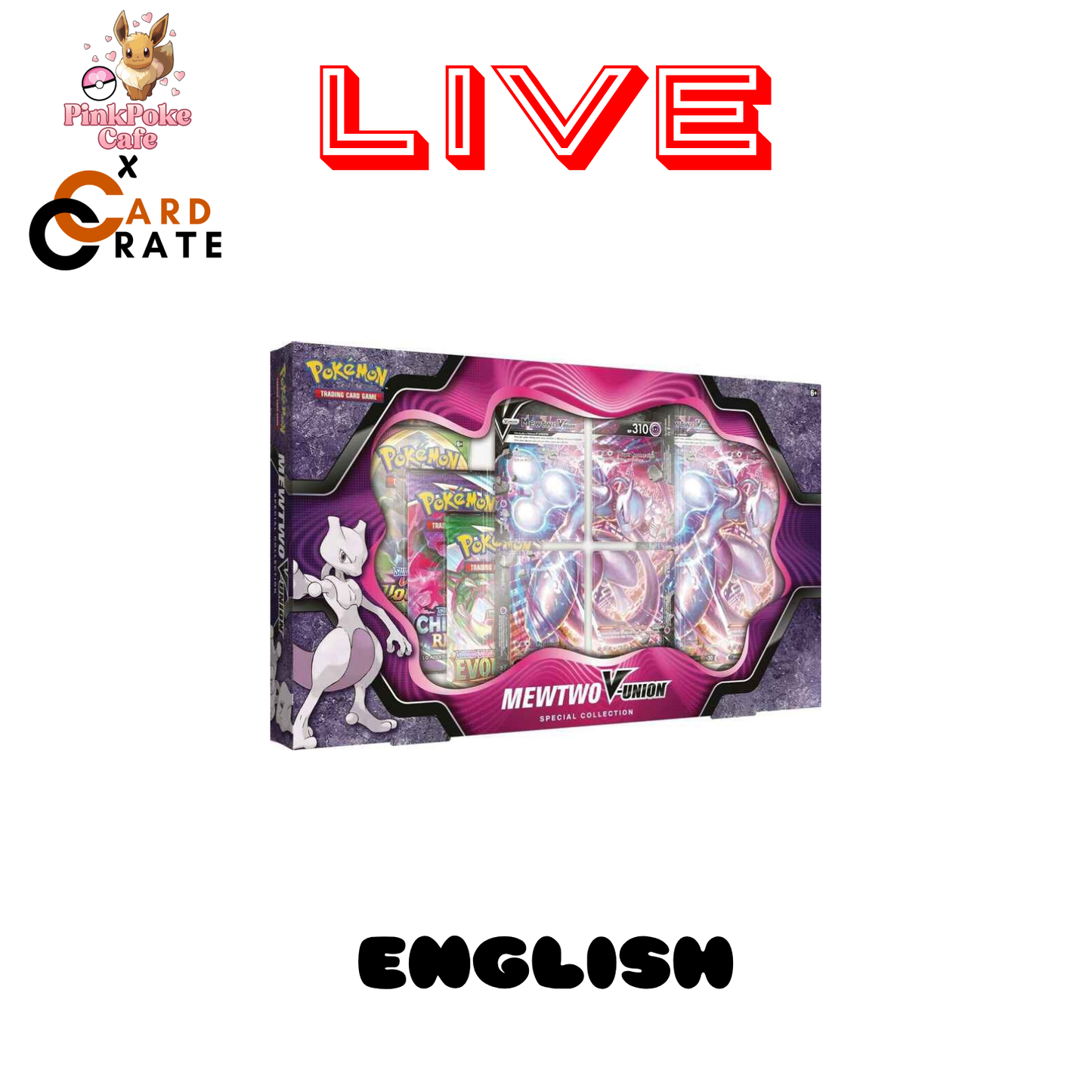 Mewtwo V-UNION Special Collection (LIVE)