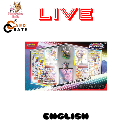 Prismatic Evolutions Premium Figure Collection (LIVE)