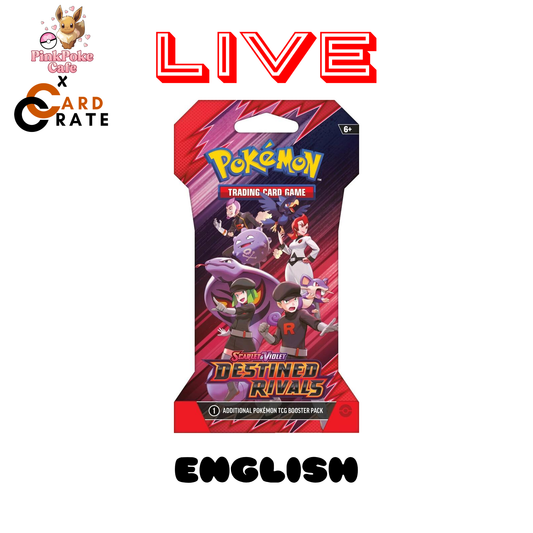 Destined Rivals Sleeved Booster Pack (LIVE)