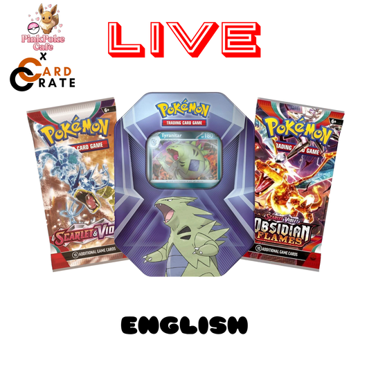 2024 Pokemon Triple Whammy Tin (LIVE)