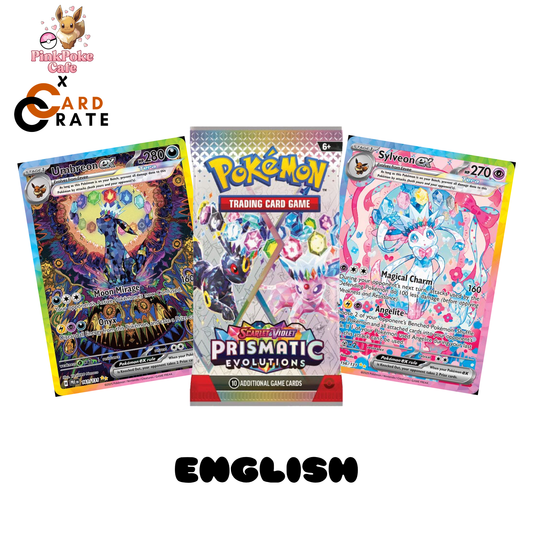 Pokemon Prismatic Evolutions Booster Packs + Bundles